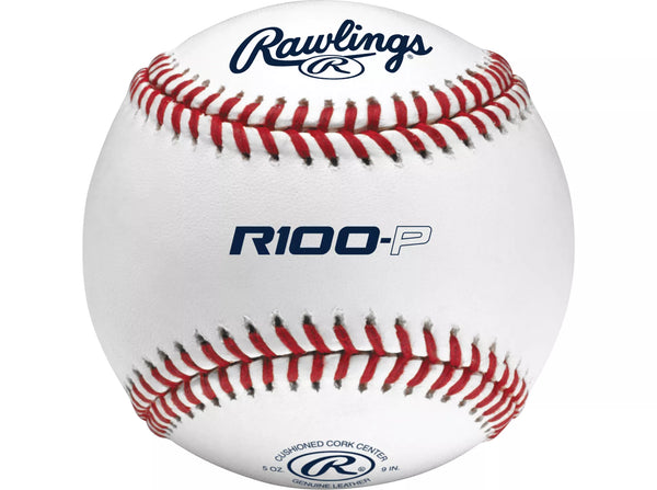 Rawlings R100 High School Practice Baseballs – 12 Pack